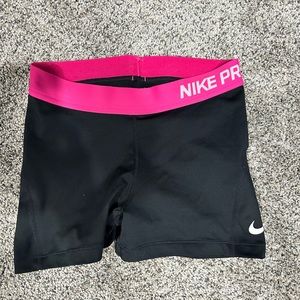 Size Small Nike pro shorts